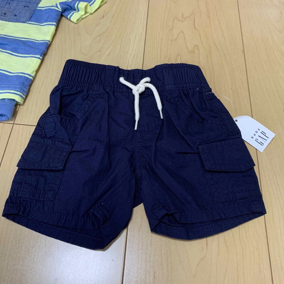 babyGAP(ベビーギャップ)のベビーギャップ　ロンパース　3〜6m    ６０cm     3点セット キッズ/ベビー/マタニティのベビー服(~85cm)(ロンパース)の商品写真