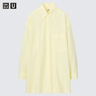 ユニクロ(UNIQLO)のUNIQLO オーバーサイズロングシャツ(シャツ/ブラウス(長袖/七分))