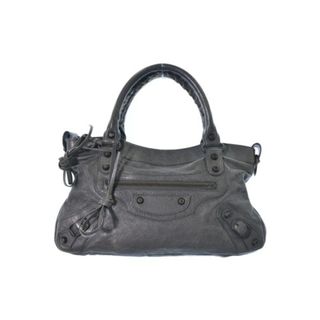 バレンシアガ(Balenciaga)のBALENCIAGA バレンシアガ ショルダーバッグ - グレー系 【古着】【中古】(ショルダーバッグ)