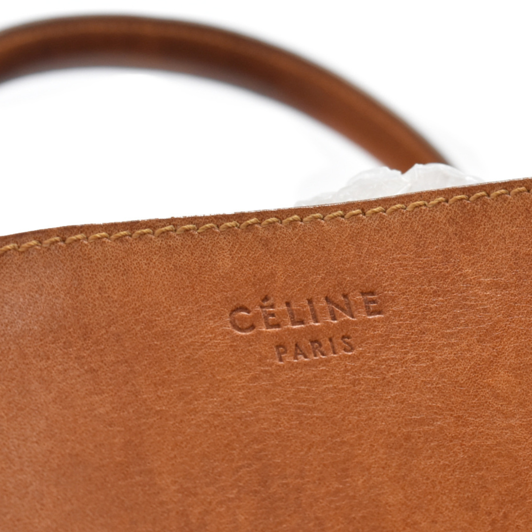 celine(セリーヌ)のCELINE セリーヌ レザー ハンドバッグ トートバッグ ブラウン S-CE-1029 トートバッグ メンズのバッグ(トートバッグ)の商品写真