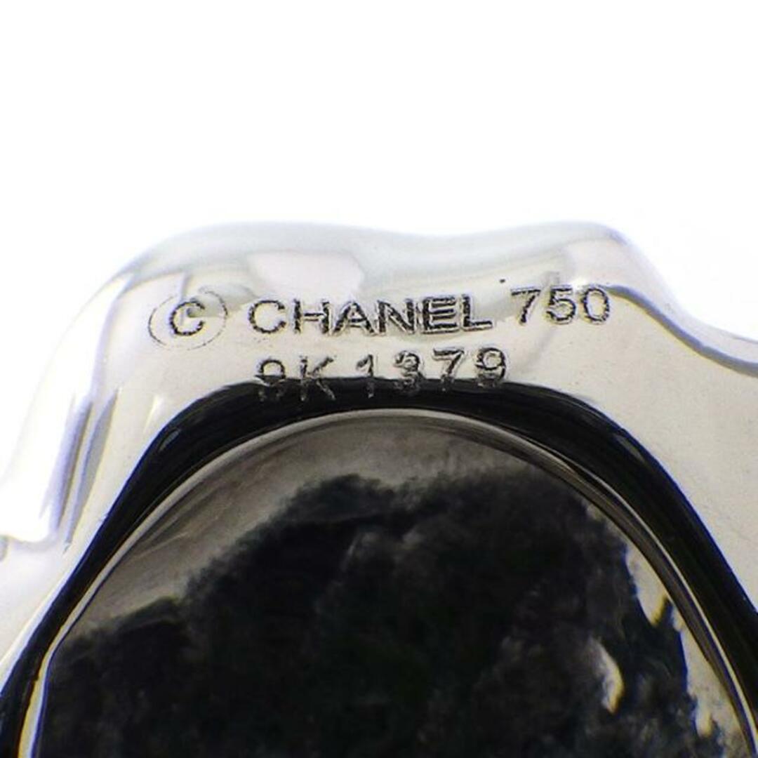 シャネル CHANEL ネックレス カメリア パヴェ ダイヤモンド K18WG