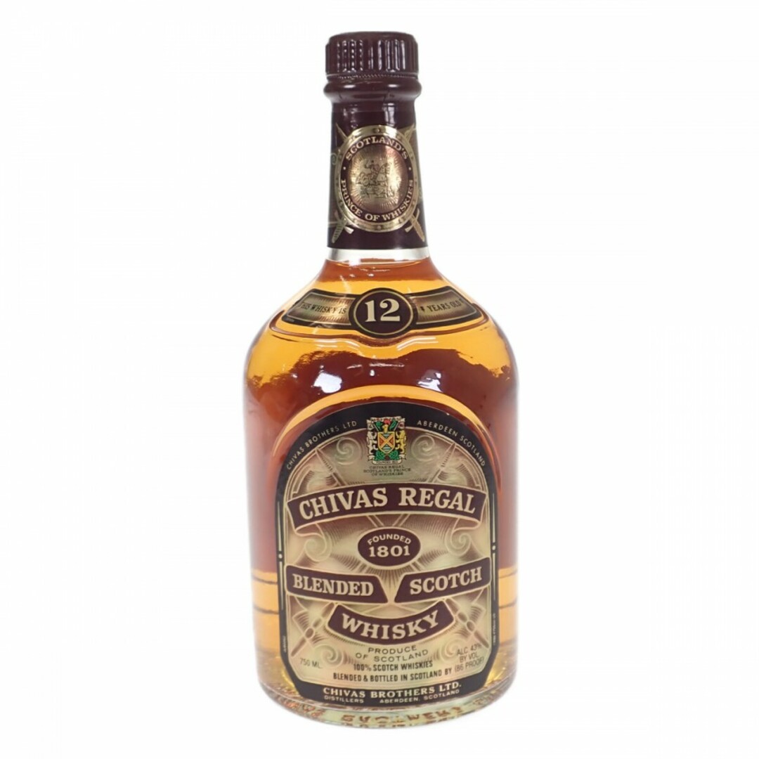 【並行輸入品】【Sランク】CHIVAS REGAL シーバスリーガル 12年 スコッチ ウイスキー 43％ 700ml 旧ラベル お酒 アルコール ギフト【ISEYA】
