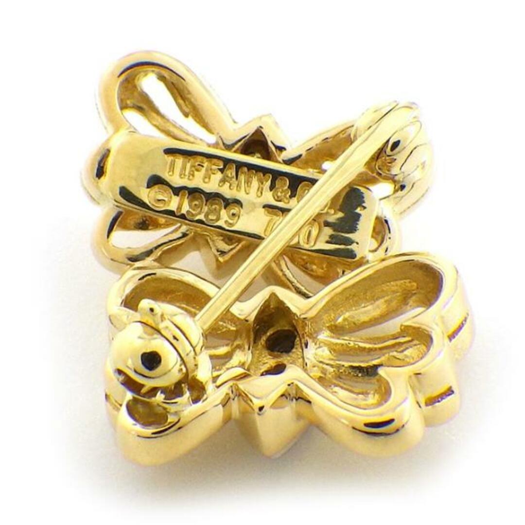ティファニー Tiffany & Co. ブローチ 蝶 バタフライ 2モチーフ