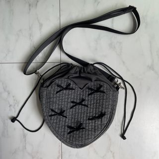 gypsohila ジプソフィア　Heart Bag(black)(ショルダーバッグ)