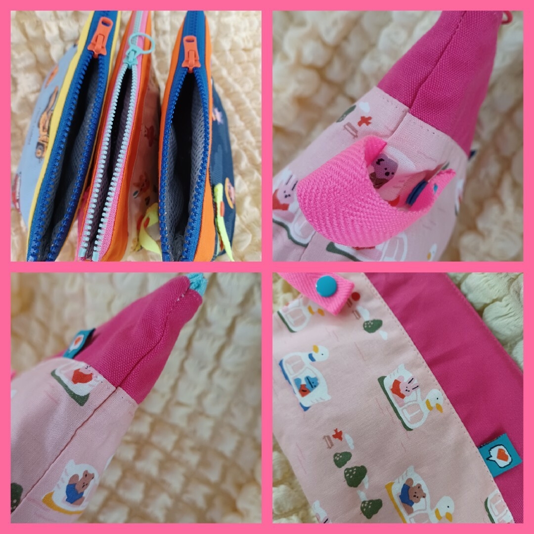 保冷ポーチ◇ハンドメイド◇あにまるの通販 by らっき☆'s shop|ラクマ