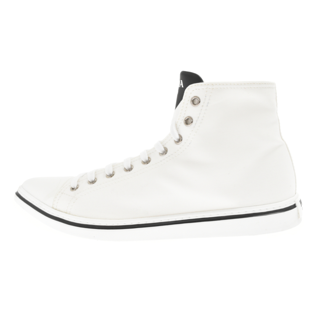 PRADA - PRADA プラダ POINTY HIGH-TOP SNEAKERS SHOES 2TG177 ポイン