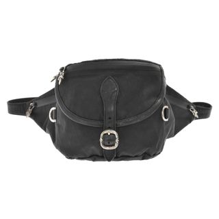 クロムハーツ(Chrome Hearts)のCHROME HEARTS クロムハーツ SNAT PACK No1 XPAC NYLON BLACK スナットパック ウエストバッグ キルティング ナイロン×レザー ブラック(ウエストポーチ)