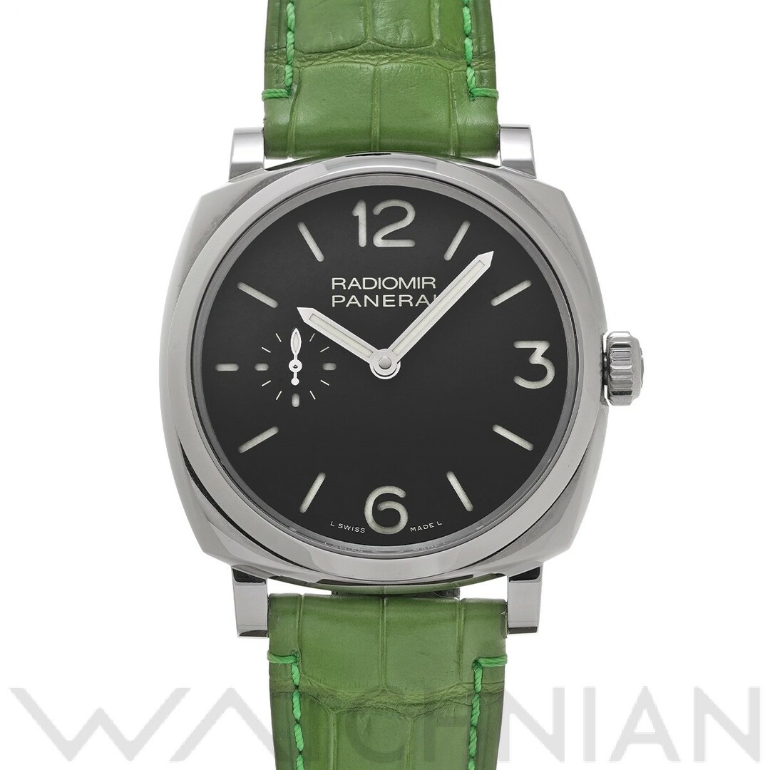 パネライ PANERAI PAM00574 T番(2017年製造) ブラック メンズ 腕時計