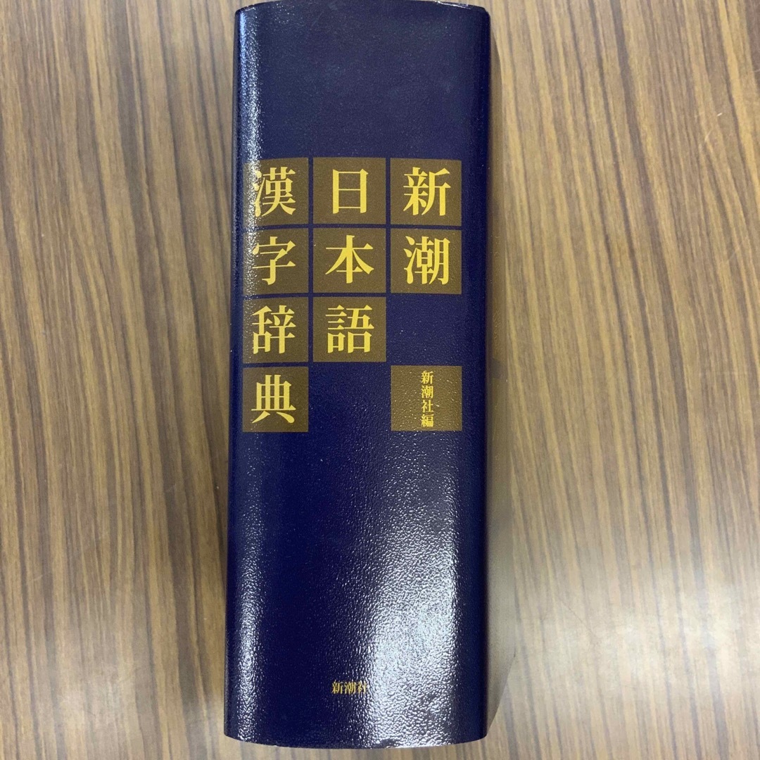【美品・書き込み無し】新潮日本語漢字辞典