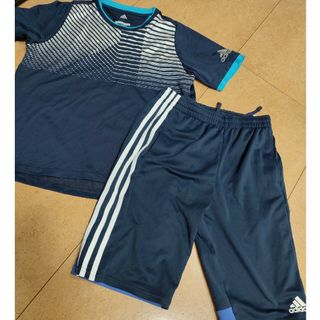 アディダス(adidas)のadidas ゲームシャツ、トレーニングパンツ　150(パンツ/スパッツ)