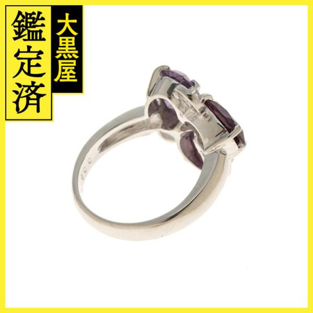 ノンブランドジュエリー　指輪　PT900　アメジスト　ダイヤモンド　【472】 1