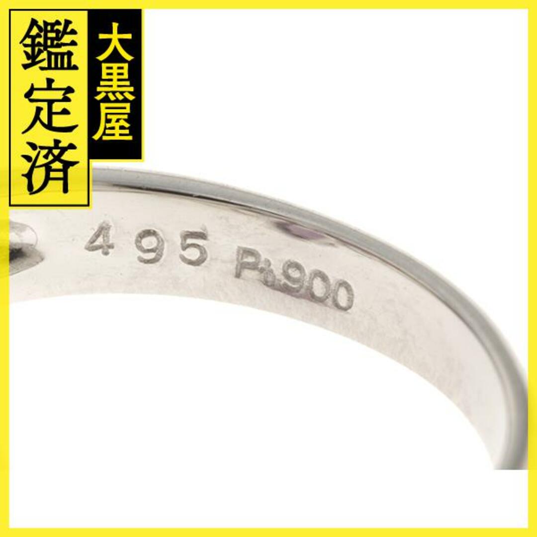 ノンブランドジュエリー　指輪　PT900　アメジスト　ダイヤモンド　【472】 2