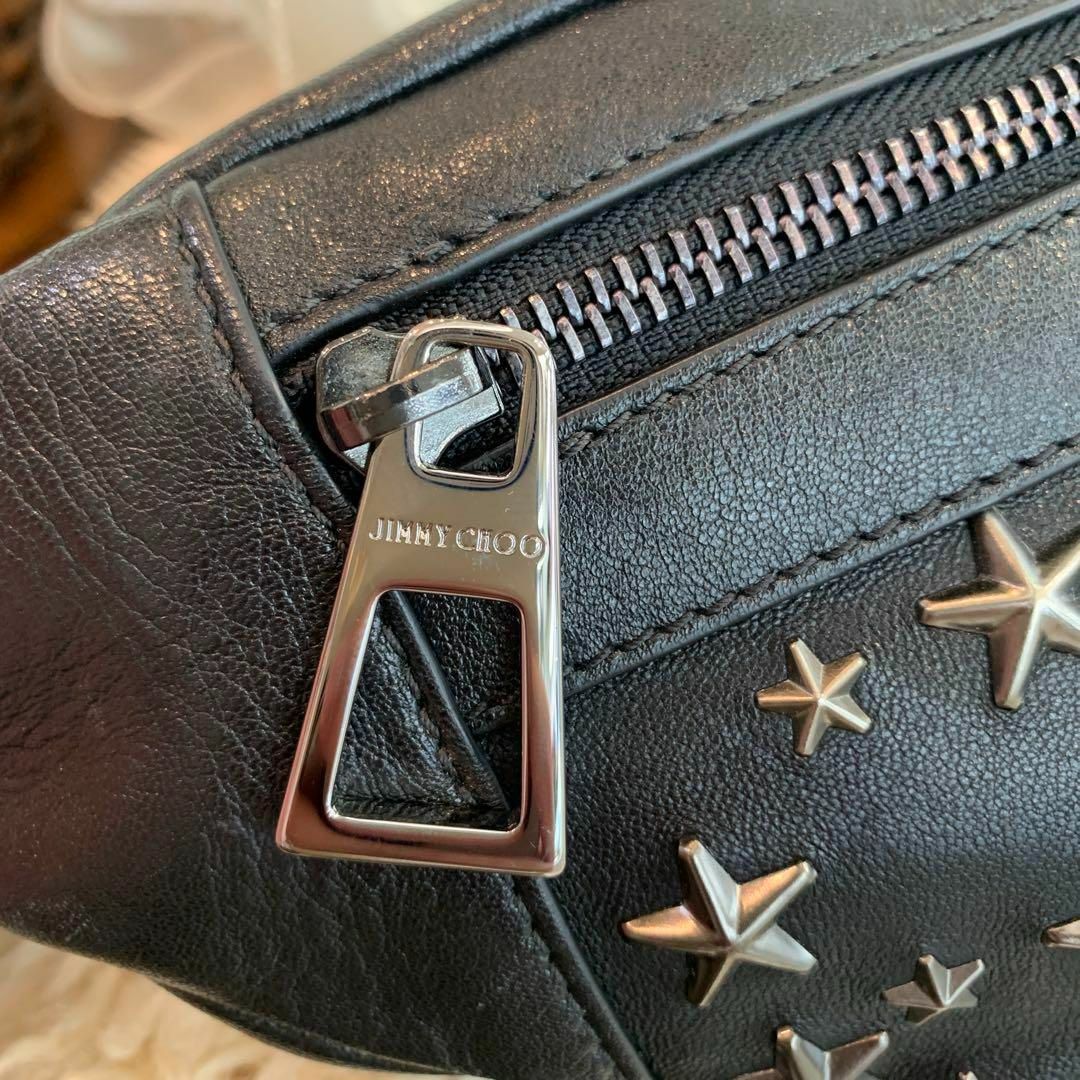 JIMMY CHOO - ☆超美品☆JIMMY CHOO スタースタッズ ボディーバッグ