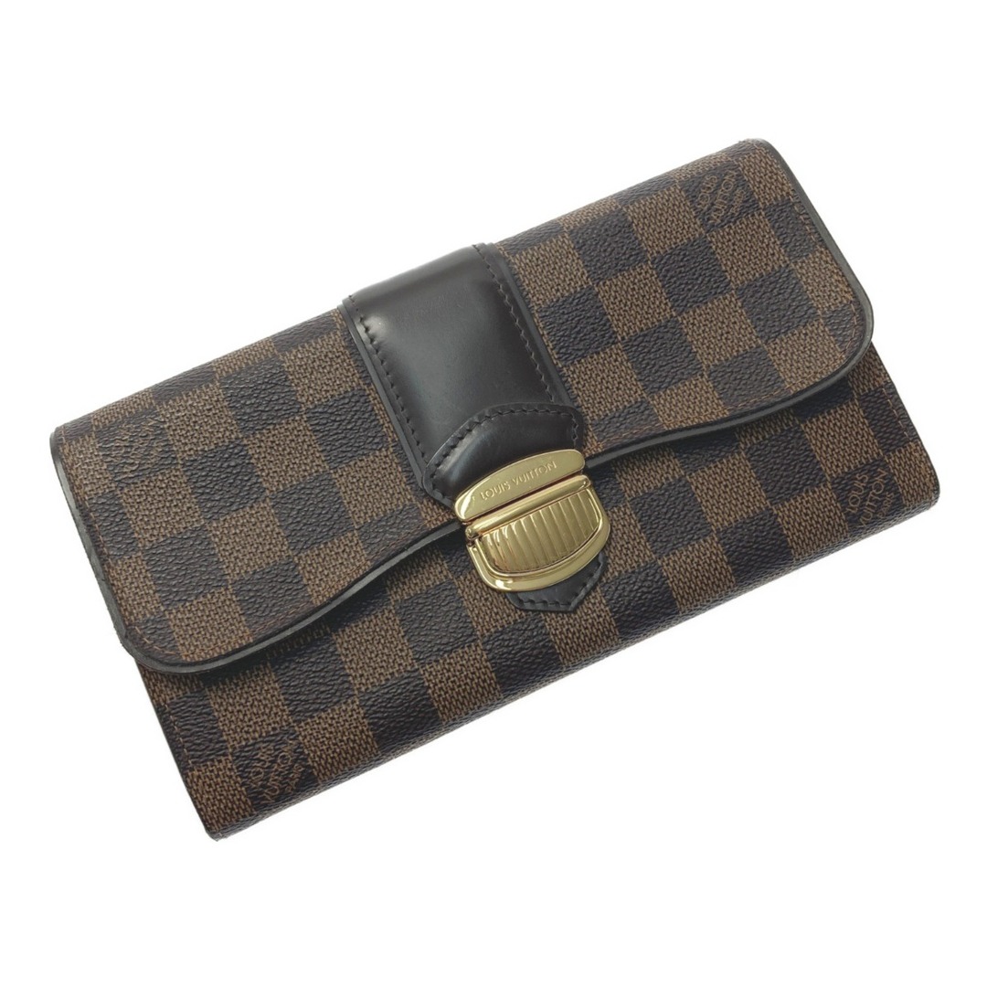 ☆☆LOUIS VUITTON ルイヴィトン ダミエ ポルトフォイユ・システィナ N61747 長財布 箱・布袋有