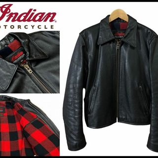 インディアン モーターサイクル Indian ヌバック レザー ジャケット 38