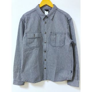 パタゴニア(patagonia)のpatagonia（パタゴニア）52631　Welding Shirt　ウェルディングシャツ　ヒッコリー　ワークシャツ【中古】【007】(シャツ)