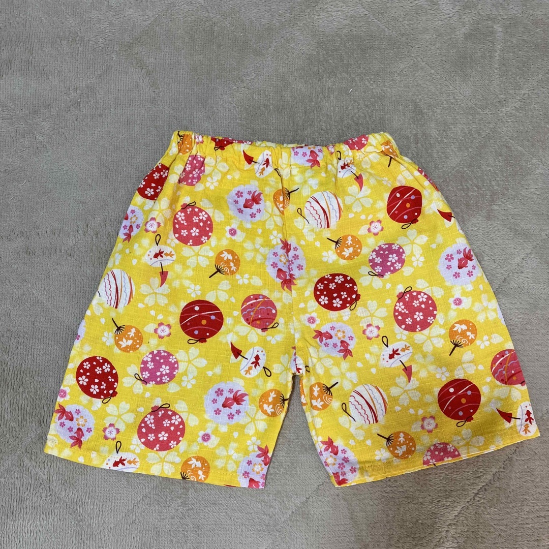 子供　甚兵衛　120 キッズ/ベビー/マタニティのキッズ服女の子用(90cm~)(甚平/浴衣)の商品写真