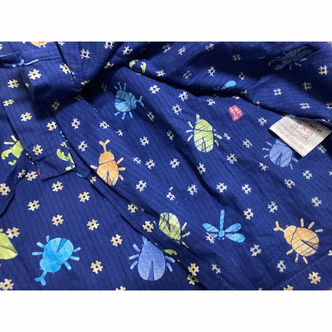 mikihouse(ミキハウス)のmikihouse☆甚平 キッズ/ベビー/マタニティのキッズ服男の子用(90cm~)(甚平/浴衣)の商品写真