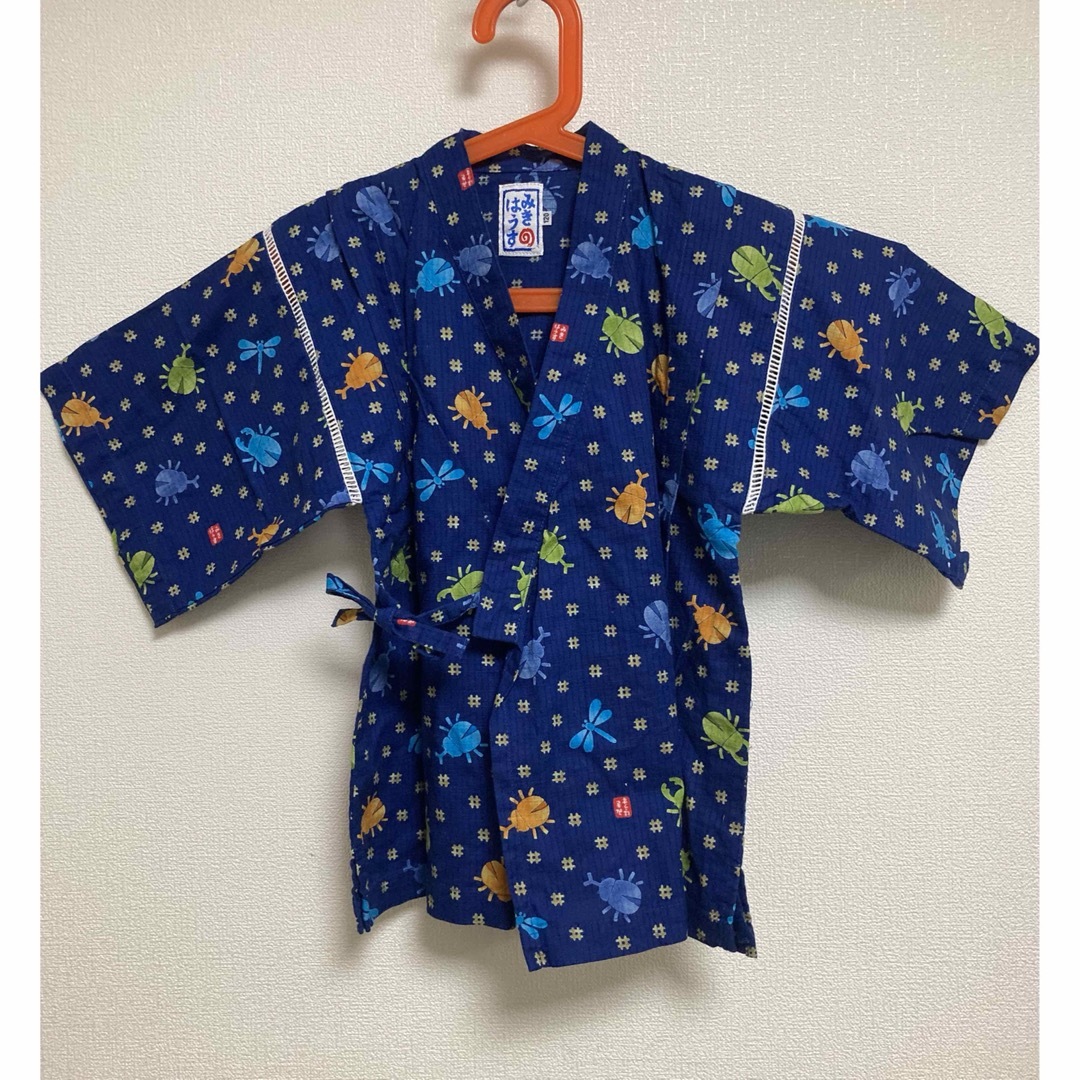 mikihouse(ミキハウス)のmikihouse☆甚平 キッズ/ベビー/マタニティのキッズ服男の子用(90cm~)(甚平/浴衣)の商品写真