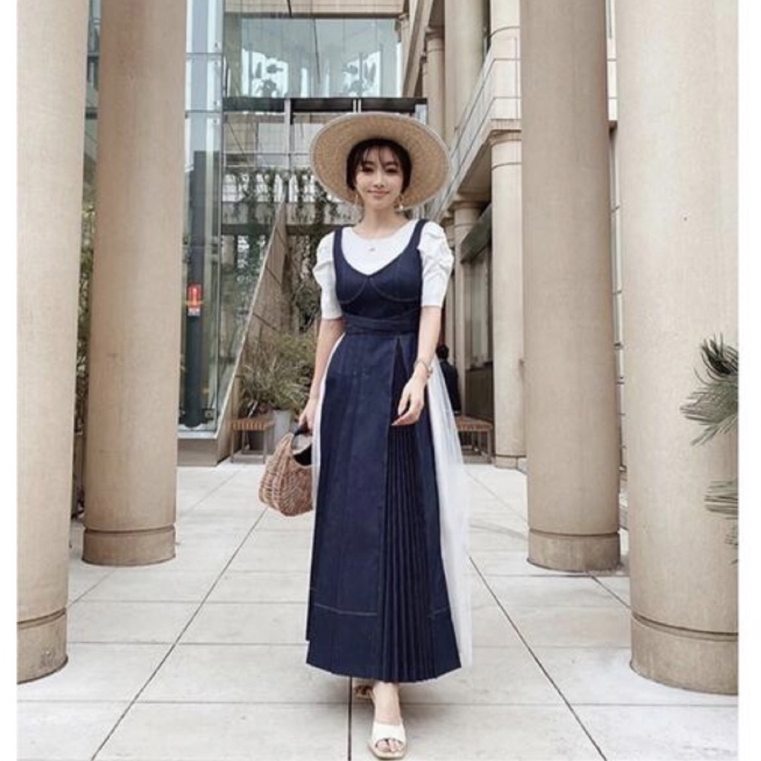 eimy istoire / charme denim dress 1