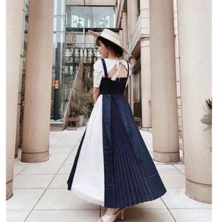 エイミーイストワール(eimy istoire)のeimy istoire / charme denim dress (ロングワンピース/マキシワンピース)