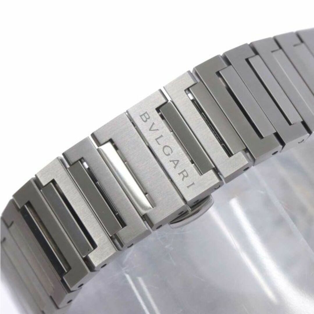 ブルガリ BVLGARI ブルガリ オクト ローマ OC41S メンズ 腕時計 デイト ブラック 文字盤 裏スケルトン 自動巻き VLP 90196560