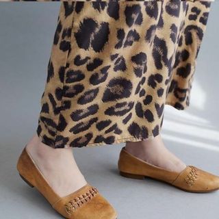 大きいサイズ レディース ヒョウ柄 ワンピース ロング 春夏 秋 新品