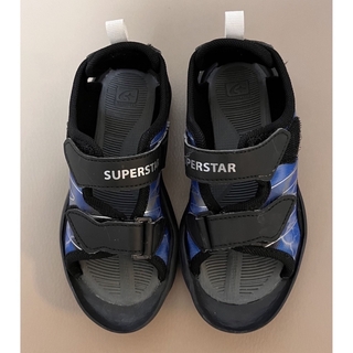 SUPERSTAR キッズサンダル　17cm(サンダル)