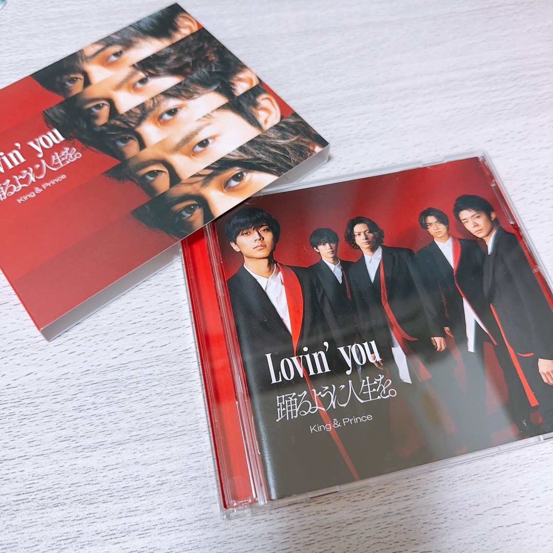 King & Prince(キングアンドプリンス)のKing & Prince【Lovin' you/踊るように人生を。】初回A エンタメ/ホビーのCD(ポップス/ロック(邦楽))の商品写真