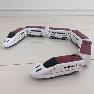 タカラトミー(Takara Tomy)の【中古】プラレール いっぱいつなごう新800系新幹線6両編成セット(電車のおもちゃ/車)