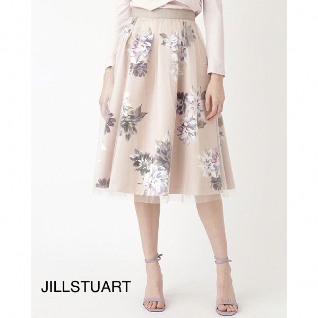 JILLSTUART(ジルスチュアート)のJILLSTUART Endy ROBE ヴェロニカ花柄プリントスカート レディースのスカート(ロングスカート)の商品写真