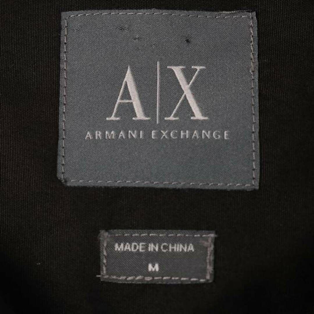 【最終1点限り】ARMANIEXCHANGE  Tシャツ ブラック 黒 Mサイズ