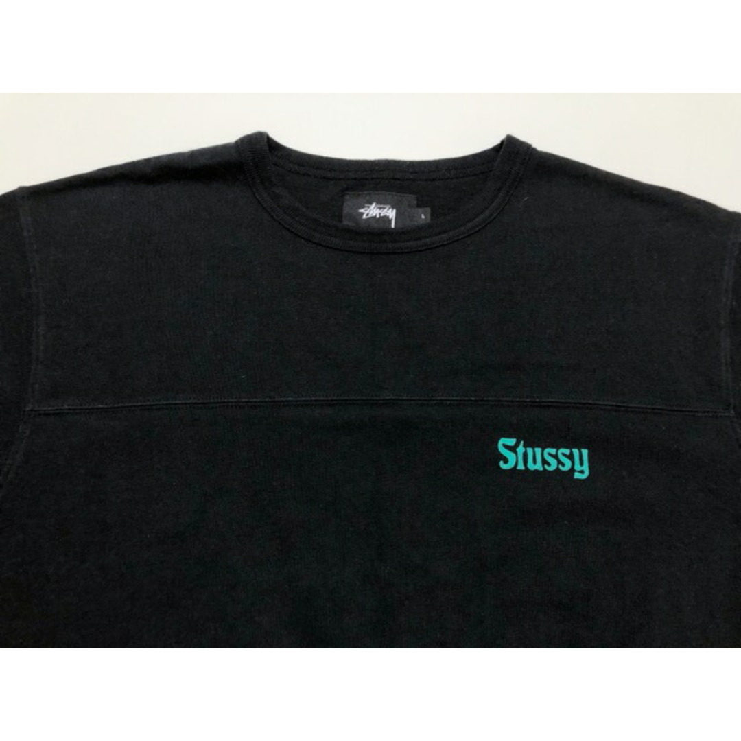 STUSSY(ステューシー)のSTUSSY（ステューシー）七分袖　フットボール　Tシャツ【中古】【007】 メンズのトップス(Tシャツ/カットソー(七分/長袖))の商品写真