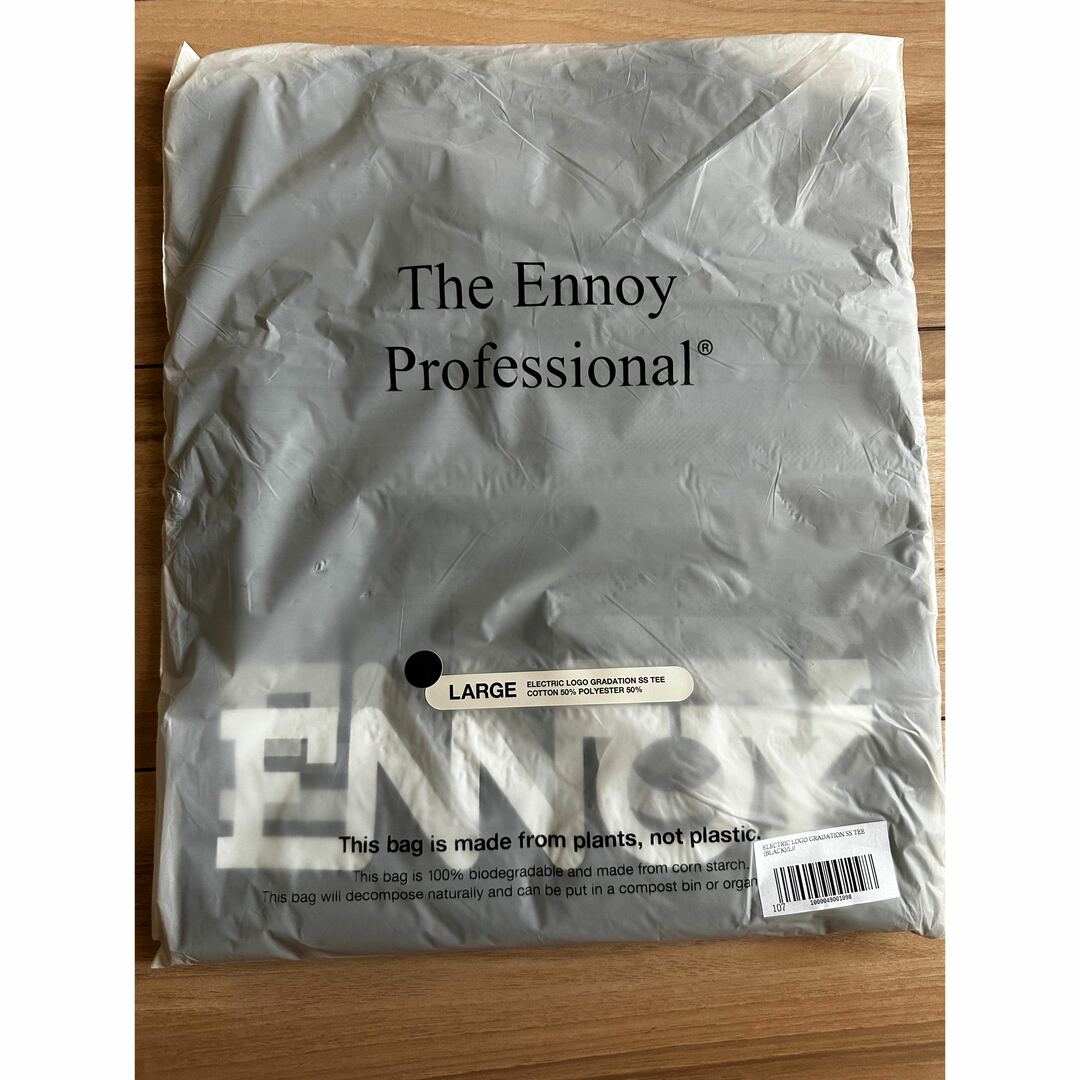 ENNOY ELECTRIC LOGO GRADATIONtee