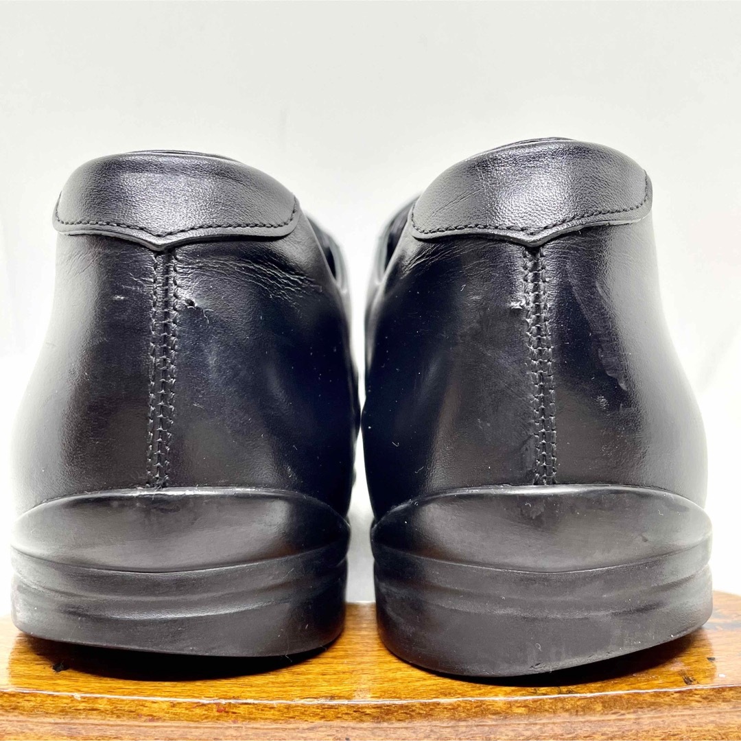 SANYO YAMACHO(サンヨウヤマチョウ)の三陽山長 パンチドキャップ 外羽根ストレートチップ ラバーソール EU40 メンズの靴/シューズ(ドレス/ビジネス)の商品写真