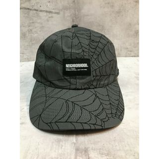 ネイバーフッド(NEIGHBORHOOD)のNEIGHBORHOOD SPIDERWEB DAD CAP 23ss ネイバーフッド ダッドキャップ 231YGNH-HT03 GRAY【中古】【004】(キャップ)