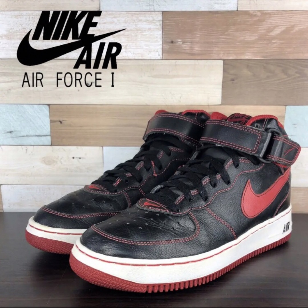 NIKE - NIKE AIR FORCE 1 MID 27cmの通販 by USED☆SNKRS ｜ナイキなら