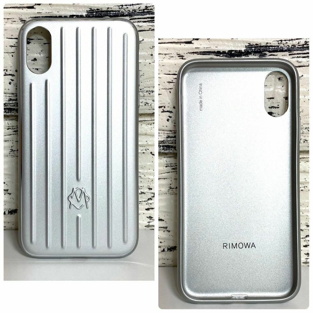 未使用】RIMOWA リモワ iPhone X Xs スマホ ケース シルバーの通販 by ...