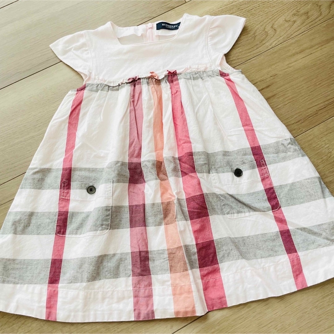 BURBERRY - バーバリー ワンピース チェック90の通販 by mi