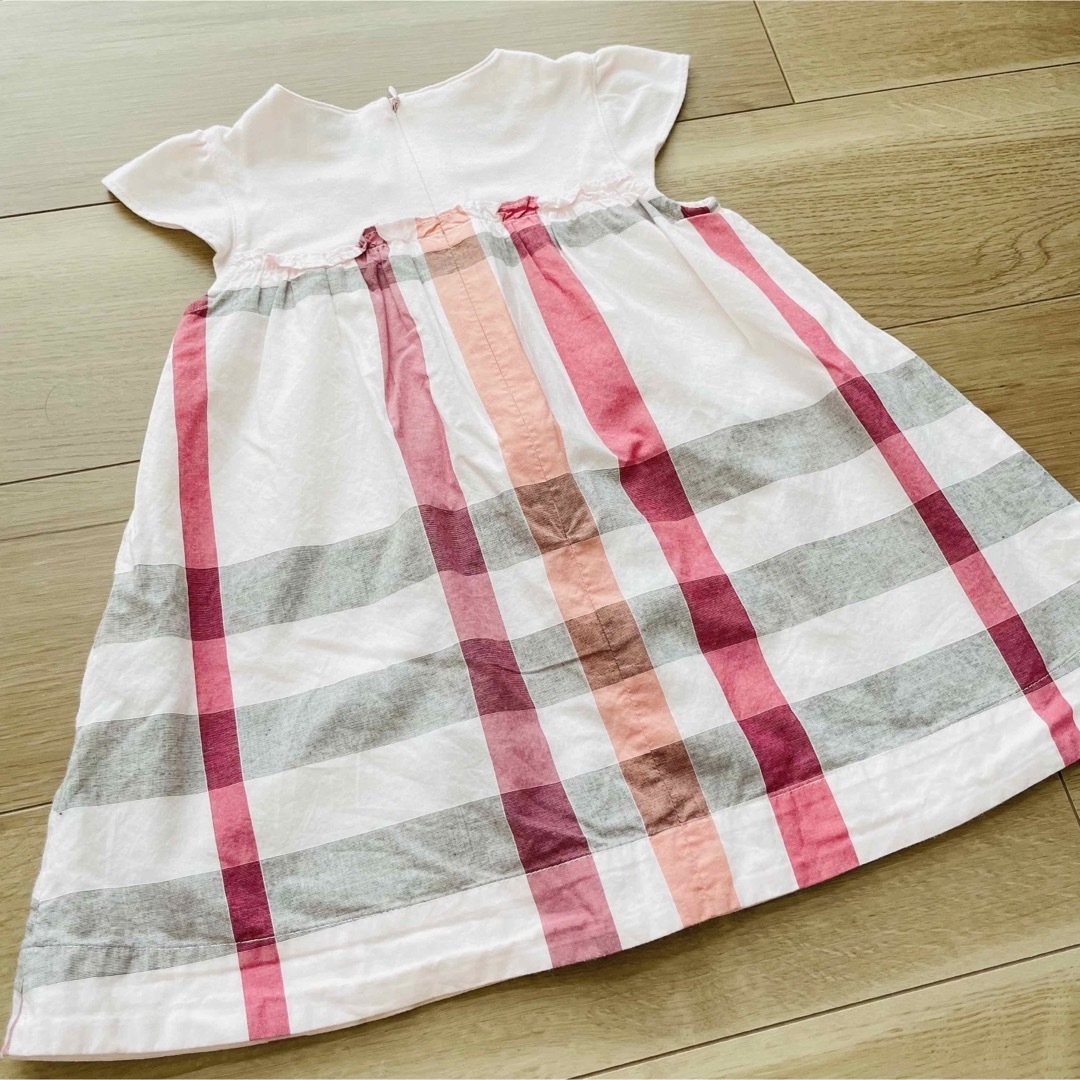 BURBERRY(バーバリー)のバーバリー　ワンピース  チェック90 キッズ/ベビー/マタニティのキッズ服女の子用(90cm~)(ワンピース)の商品写真