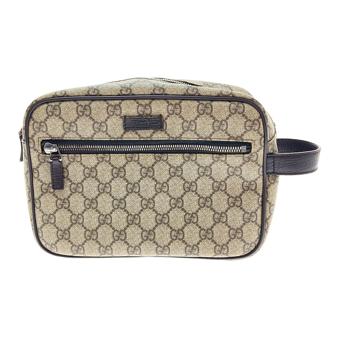 Gucci - □□GUCCI グッチ セカンドバッグ GGスプリーム レザー PVC