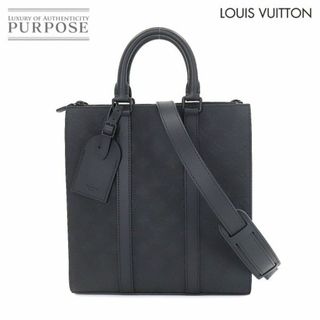 ルイヴィトン(LOUIS VUITTON)の未使用 展示品 ルイ ヴィトン LOUIS VUITTON サックプラ クロス 2way トリヨンレザー トート ショルダー バッグ ブラック VLP 90195665(トートバッグ)