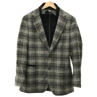 ヒューゴボス(HUGO BOSS)のヒューゴ ボス 22AW C-HANRY-BIB ウールチェックジャケット(テーラードジャケット)