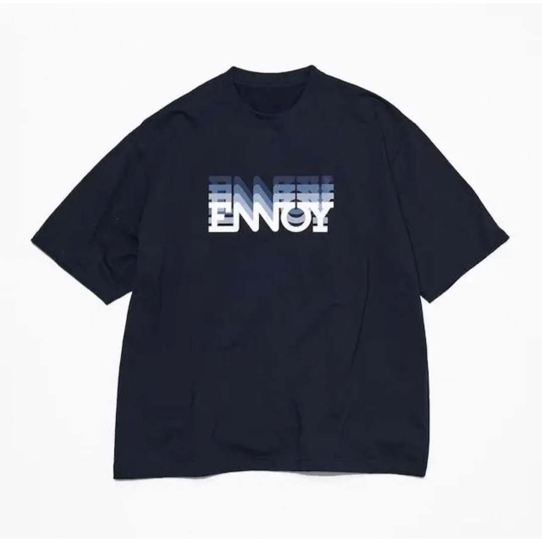 ENNOY ELECTRIC LOGO GRADATION SS TEE