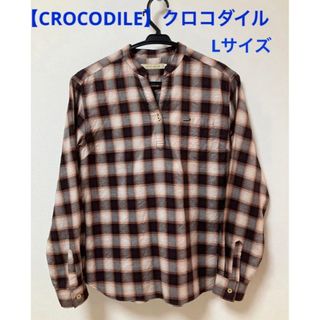 クロコダイル(Crocodile)の【CROCODILE】クロコダイル　Lサイズ　ブラウス(シャツ/ブラウス(長袖/七分))