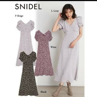 スナイデル(SNIDEL)のスナイデル　ワンピース(ロングワンピース/マキシワンピース)