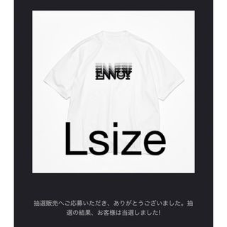 ワンエルディーケーセレクト(1LDK SELECT)のELECTRIC LOGO GRADATION SS TEE (WHITE)  (Tシャツ/カットソー(半袖/袖なし))