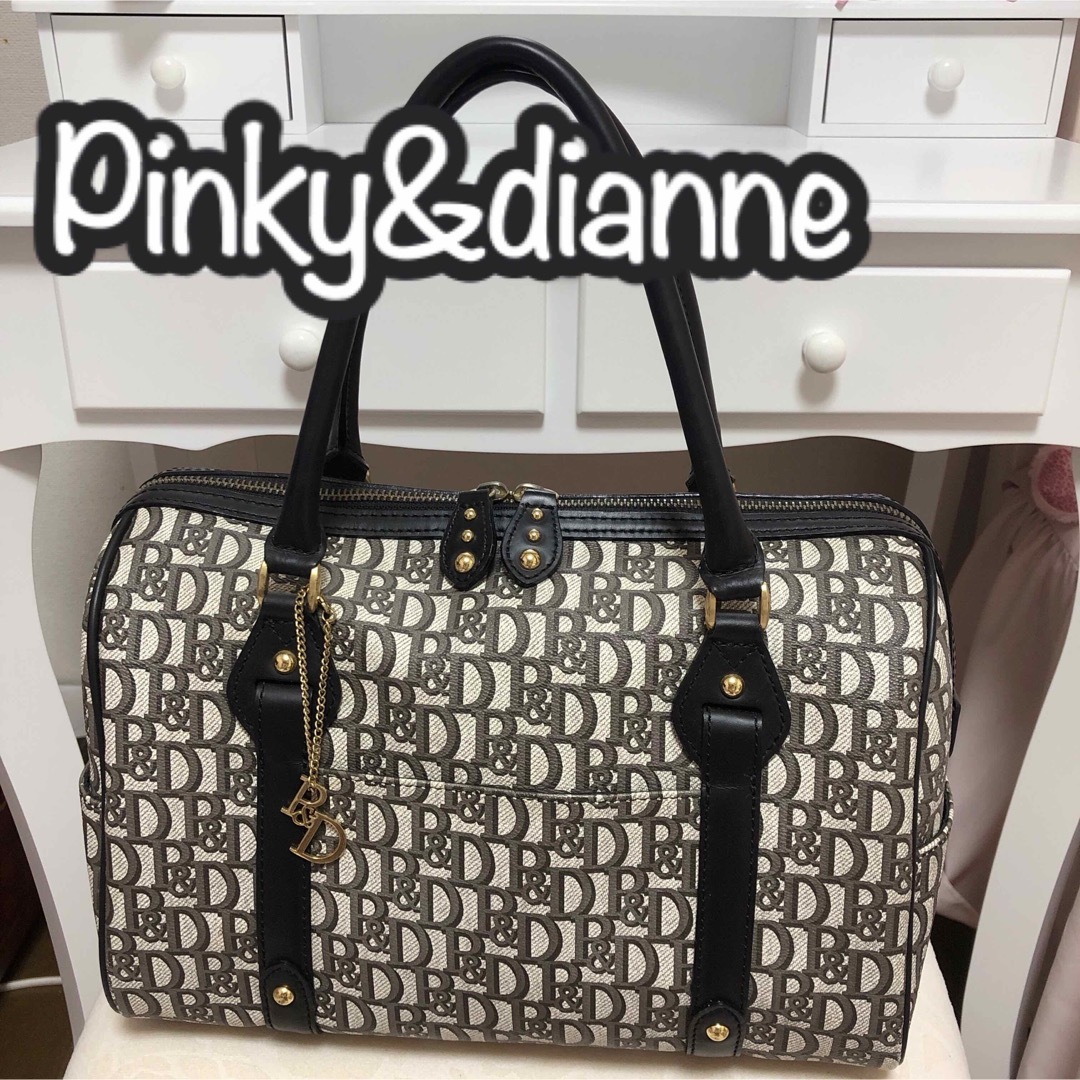 Pinky&Dianne - Pinky&dianne ピンキー&ダイアン 総柄ロゴ ボストン