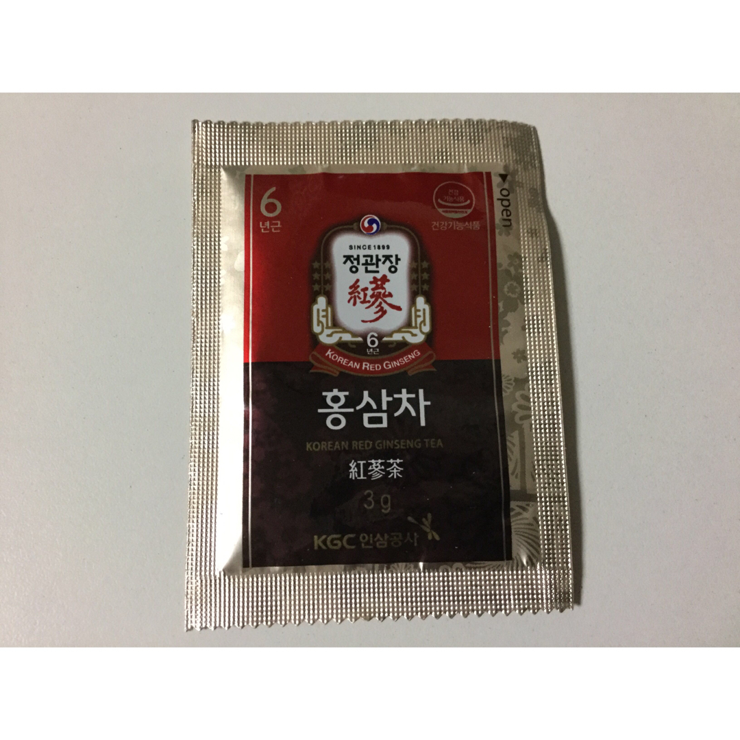 正官庄　紅参茶　100包 食品/飲料/酒の健康食品(健康茶)の商品写真