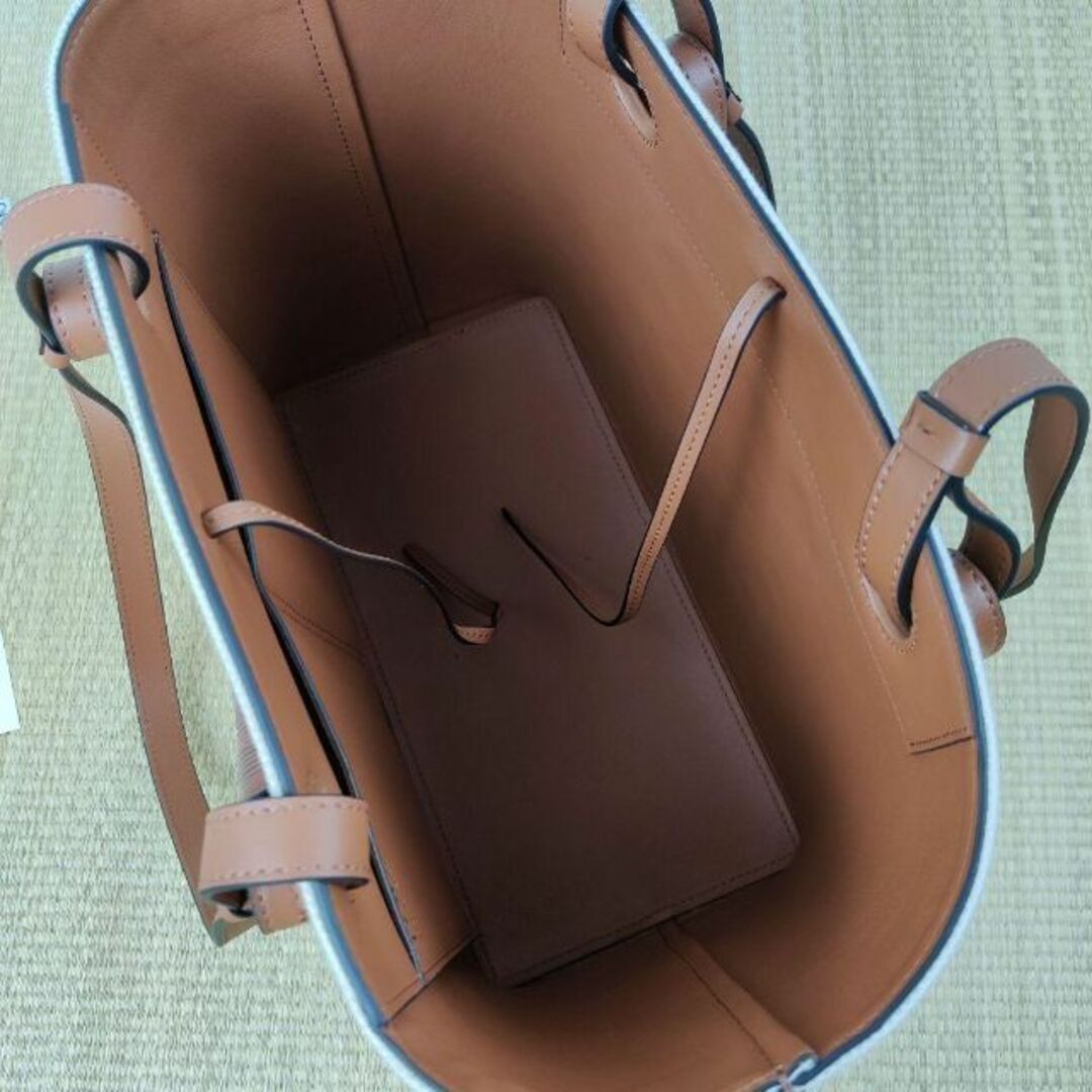 LOEWE ロエベ アナグラム ジャガードカーフスキン トートバッグ